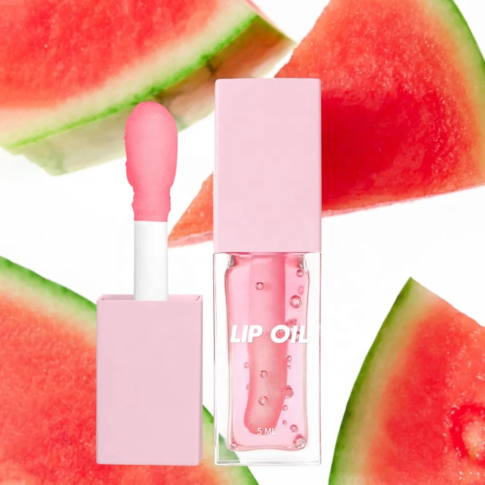 Best Lip Glow Oil Private Label Long Lasting Clear Lip Gloss High Quality Wholesale Custom Logo Natural Fruity Hydrating Lip Oil
