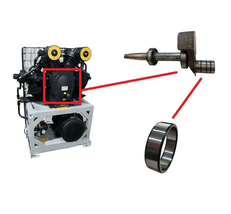 Original Compressor Spare Parts shaft Sleeve for High Pressure Screw Air Compressor