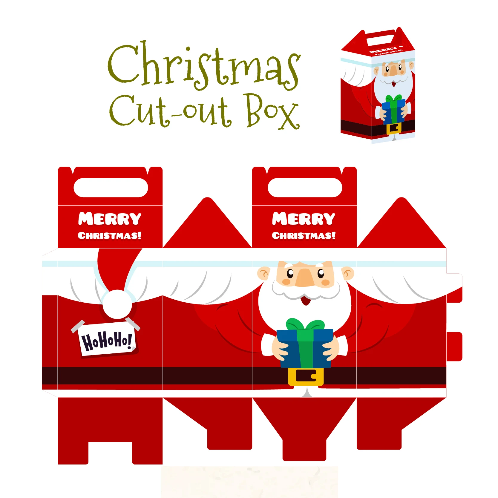 Manufacturer Custom Small Merry Christmas Sweet Paper Gift Treat Set Box For Cookie Candies Chocolate boxes