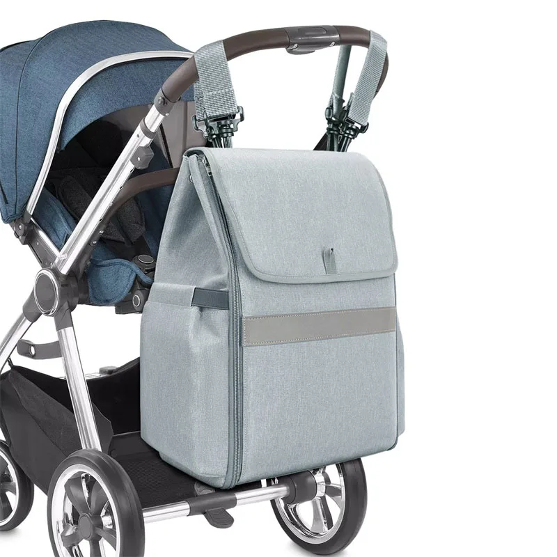 Оптовая продажа, индивидуальный легкий функциональный складной дорожный рюкзак, сумка для мам, детская кровать, пеленальная подушка, женские сумки для пеленок