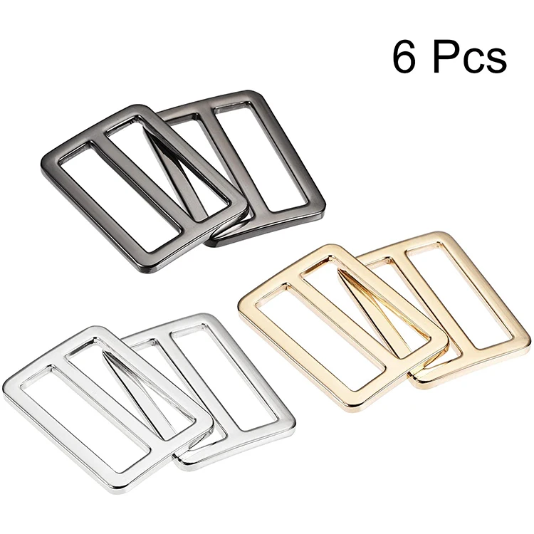 Top quality bags belt buckle zinc alloy tri-glide clasp customized  metal adjustable slide tri glide  buckles for handbags strap