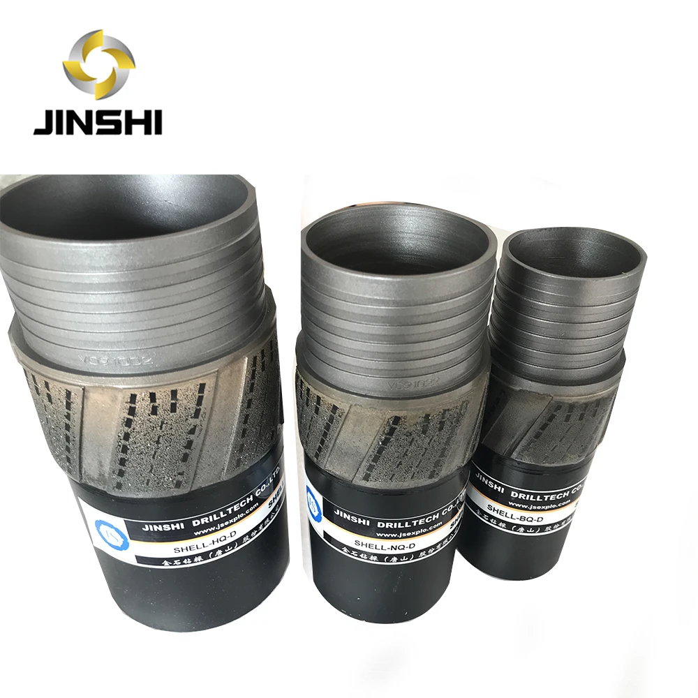 NQ reaming shell, HQ diamond reamer, PQ reamer