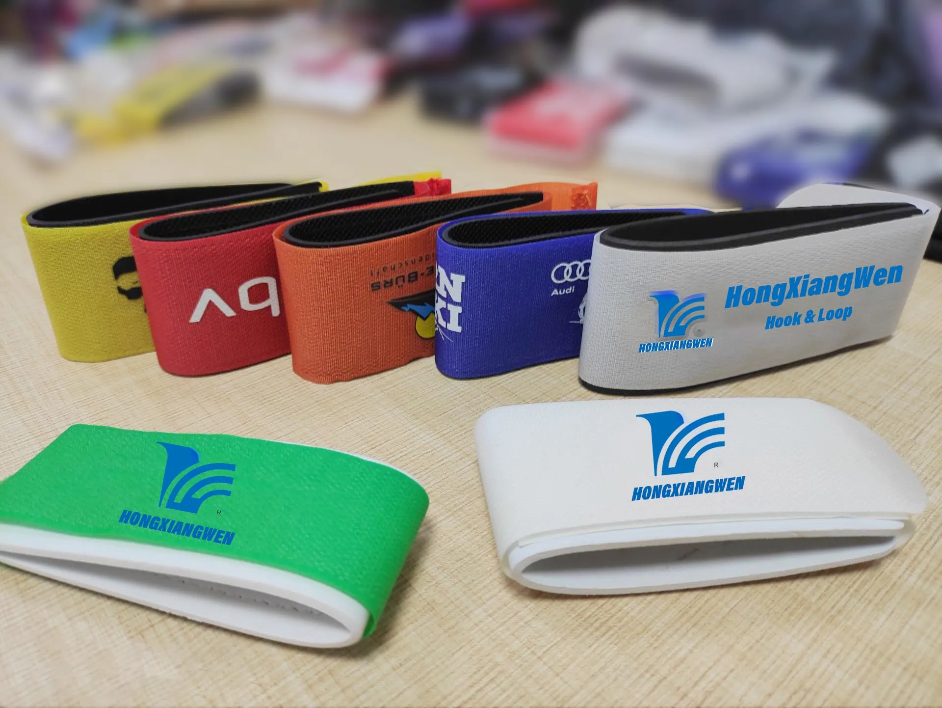 Custom logo snowboard polyurethane nylon ski straps alpine wholesale custom ski strap rubber