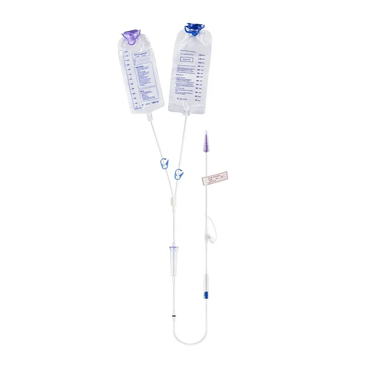 Hawkmed Factory Wholesale High Quality Medical Disposable Sterile Infusion Enteral Feeding Set