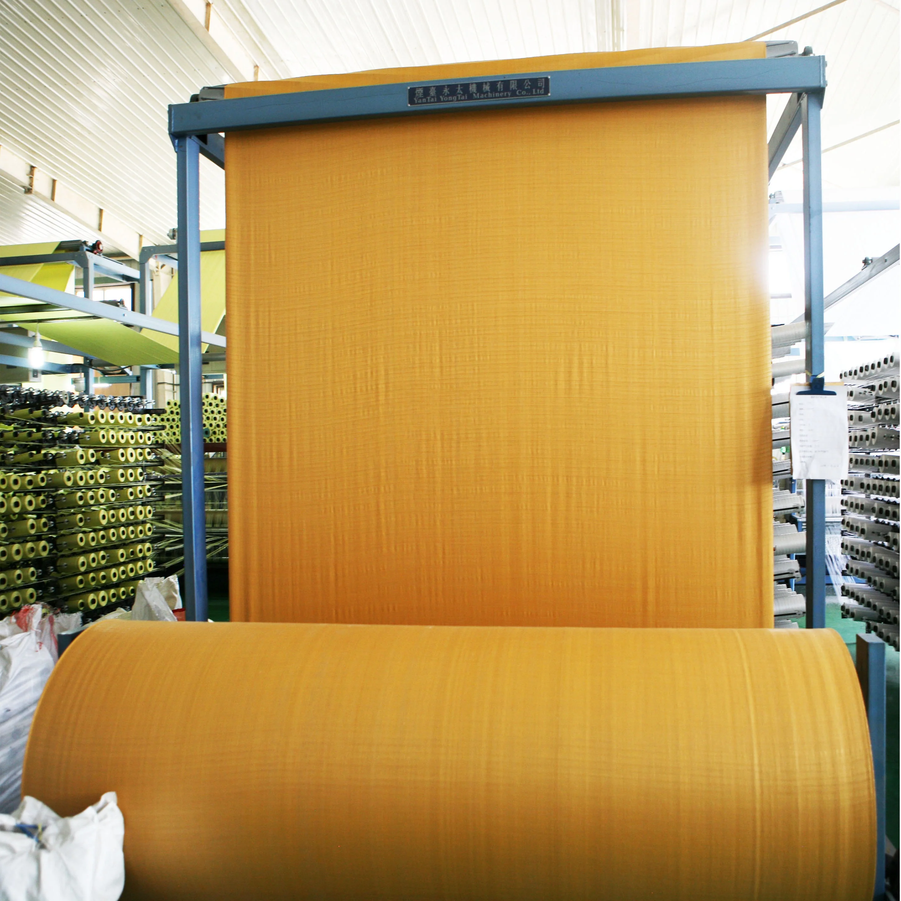 china plastic pp woven sack roll for tubular bags