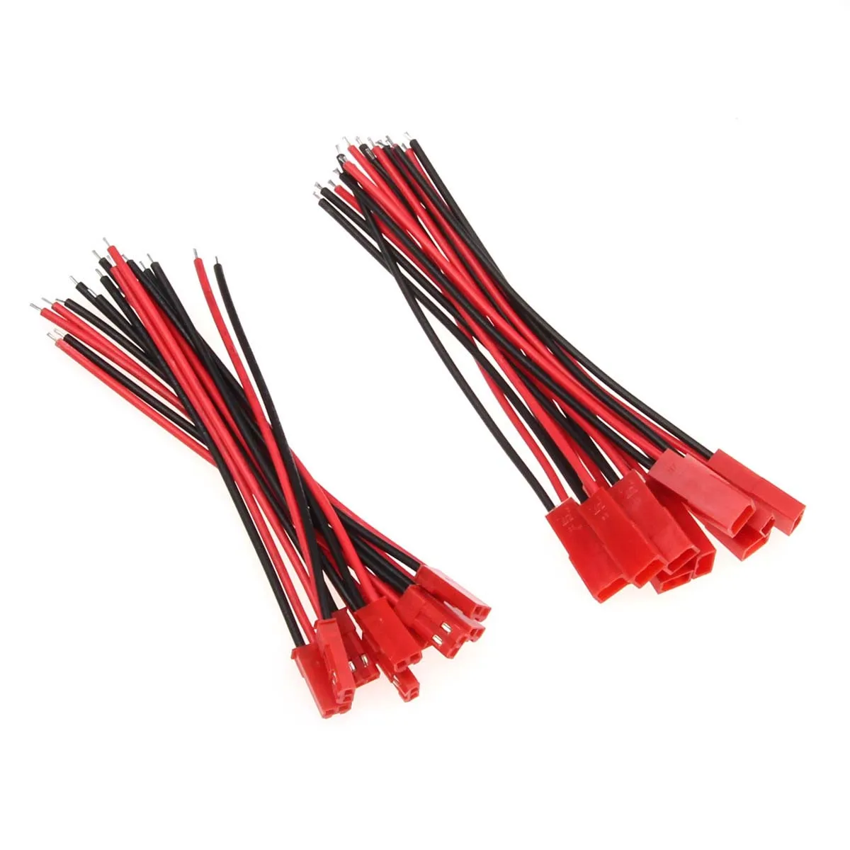  Мягкие силиконовые провода 22AWG JST разъем 2 Pin мужского и женского кабель провод для светодиодной полосы игрушки с дистанционным управлением
