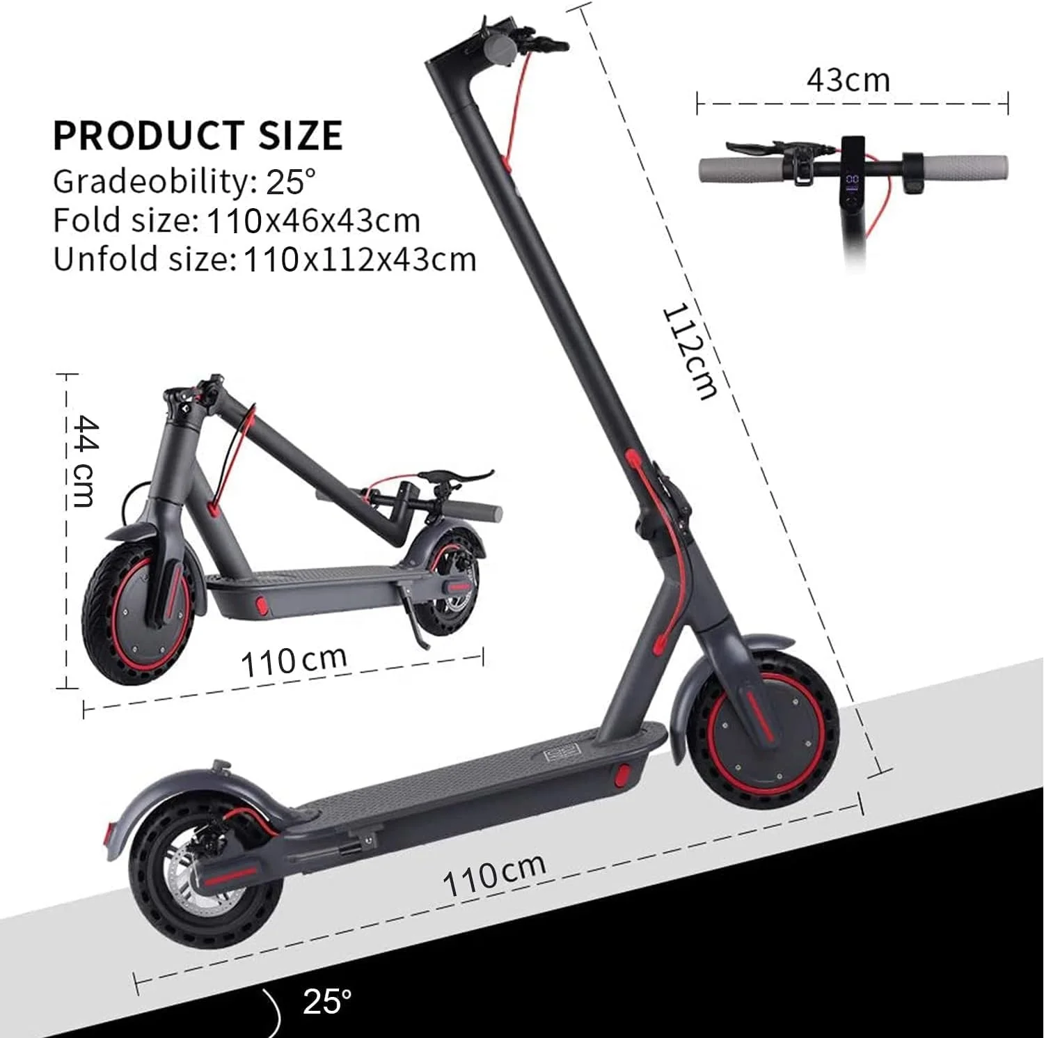 Электрический скутер 350 Вт 250