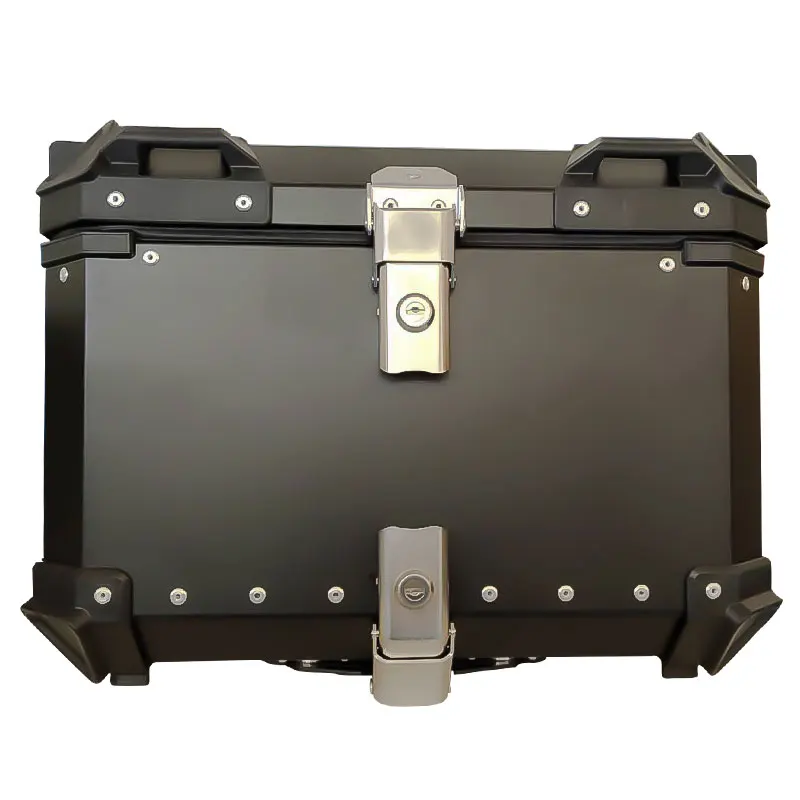 Оптовая и розничная продажа, Высококачественная задняя алюминиевая коробка 55 л для мотоцикла, задняя коробка для мотоцикла