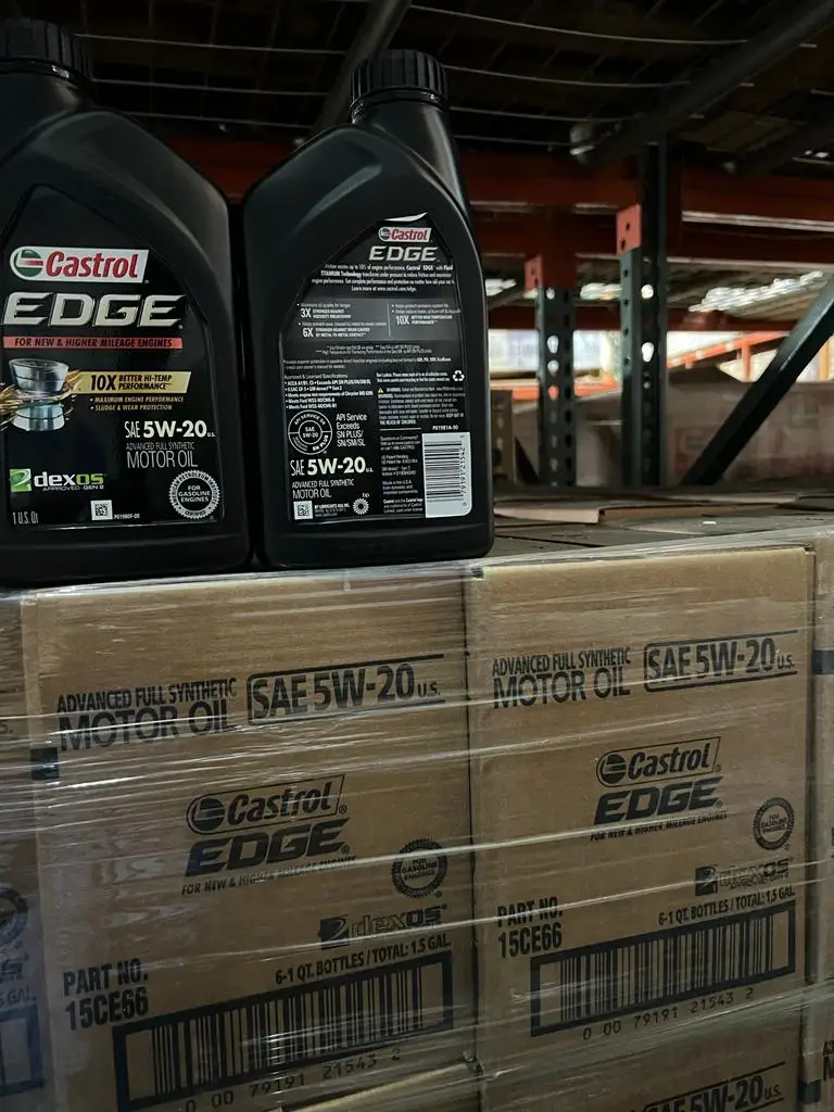 EDGE HM High Mileage 5W-20 Advanced Full Synthetic Motor Oil  Lubricant oil 1 Quart