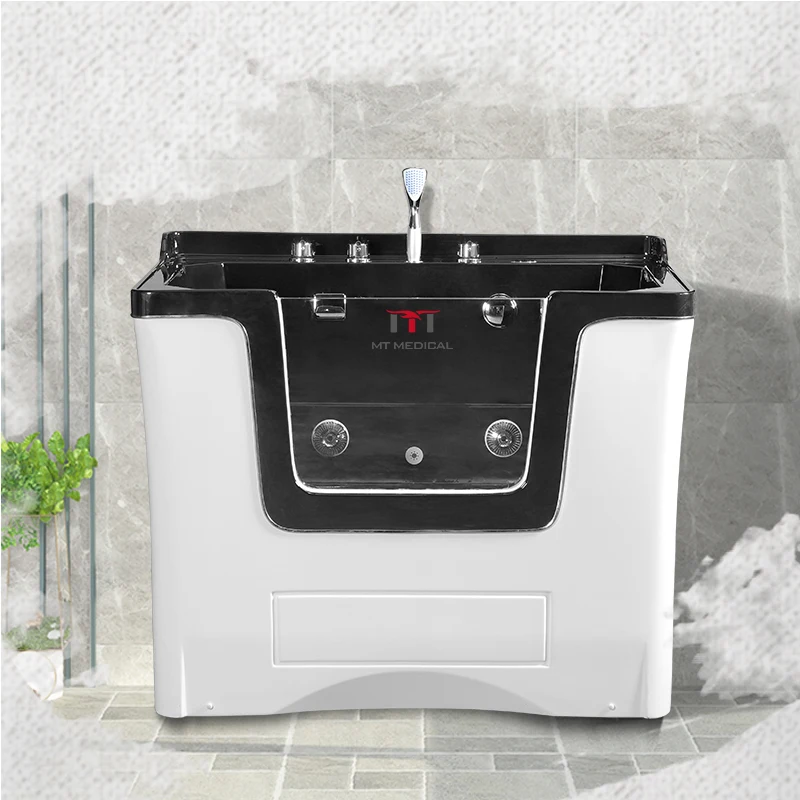 MT Medical Factory Acrylic Pet Grooming Bathtub Dog Spa Washing Tub Suitable for different size Pet For Veterinary Clinic