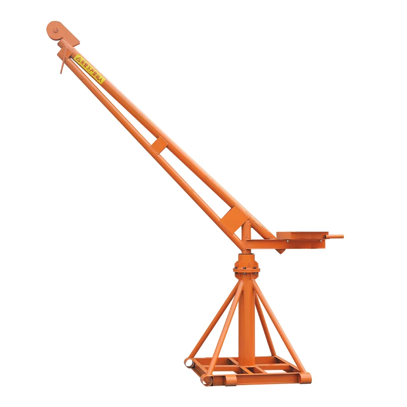 Household Construction Building Crane Hoist 500 kg 1000kg Mini Monkey Lift Small Lifting Crane