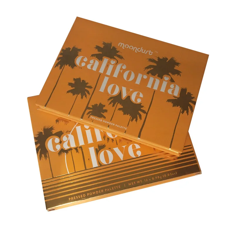 
Wholesale Eyeshadow Palette 12 Color Bake Color Eye Shadow Glitter Private Label Baked hawaii style Makeup Eye Shadow 