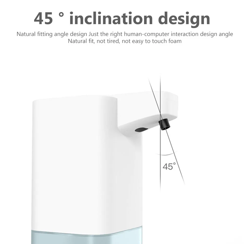 Automatic Soap Dispenser Intelligent Charging Universal Liquid Foam Dispensers Wall Mounted Touchless Sensor for Bathroom School