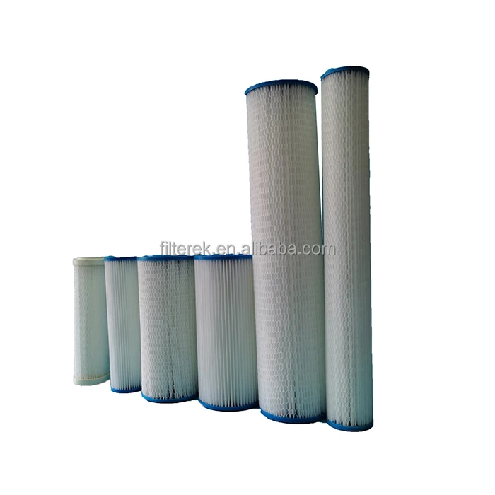 Плиссированный фильтрующий элемент, плиссированный фильтр с высоким потоком конденсатной воды