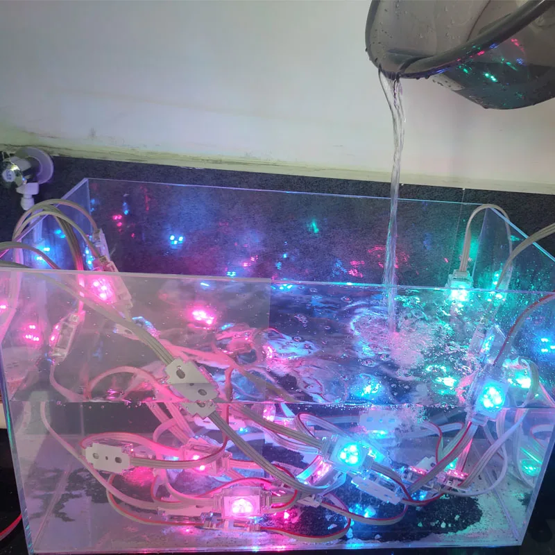 New smart christmas permanent 48v 0.72w rgb dmx christmas led point lights