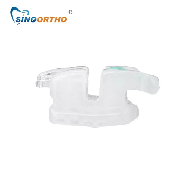 Ceramic self ligating brackets dental brackets dental supply