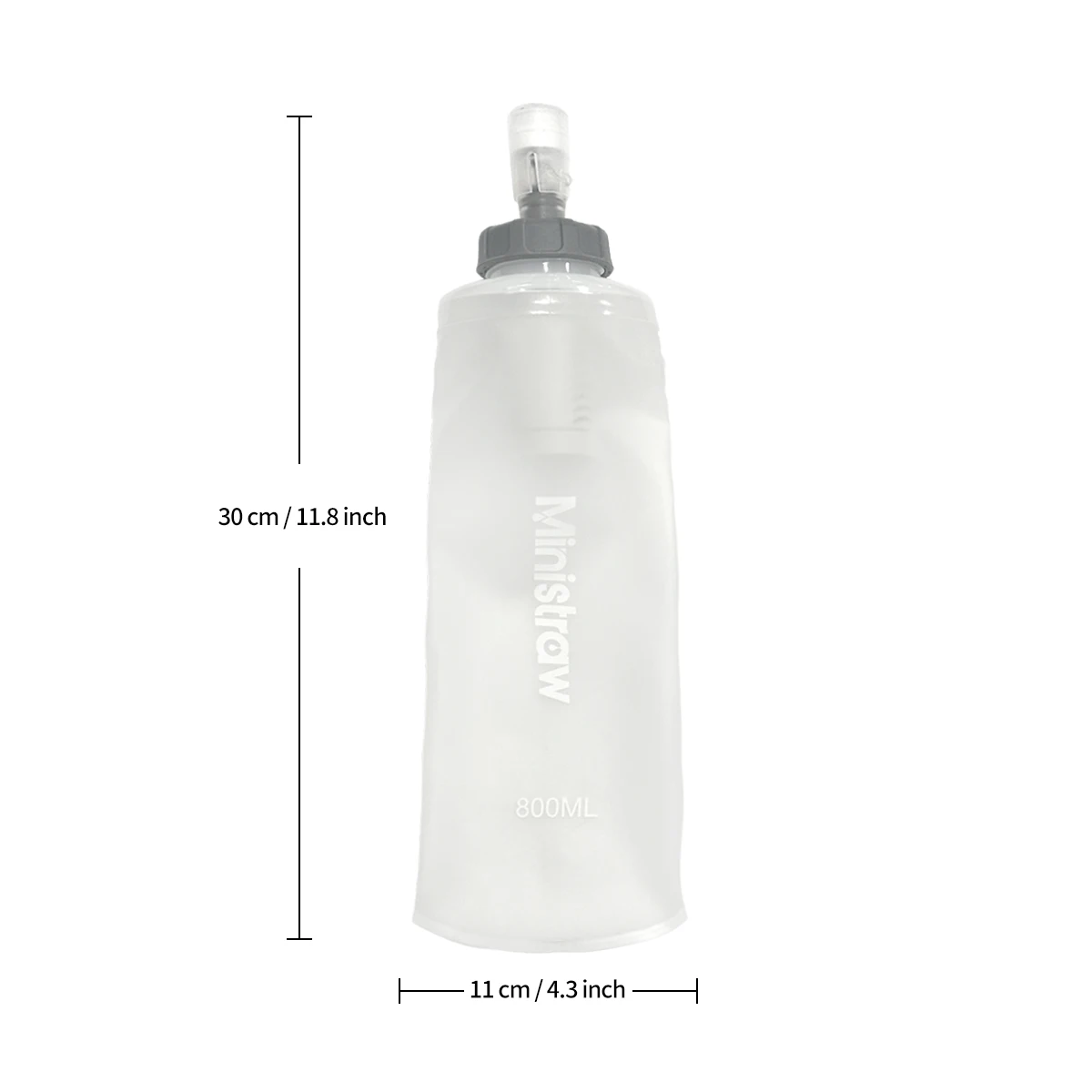 Tpu Drinking Water Storage Drinking water Outdoor camping Mountaineering folding water bag filter