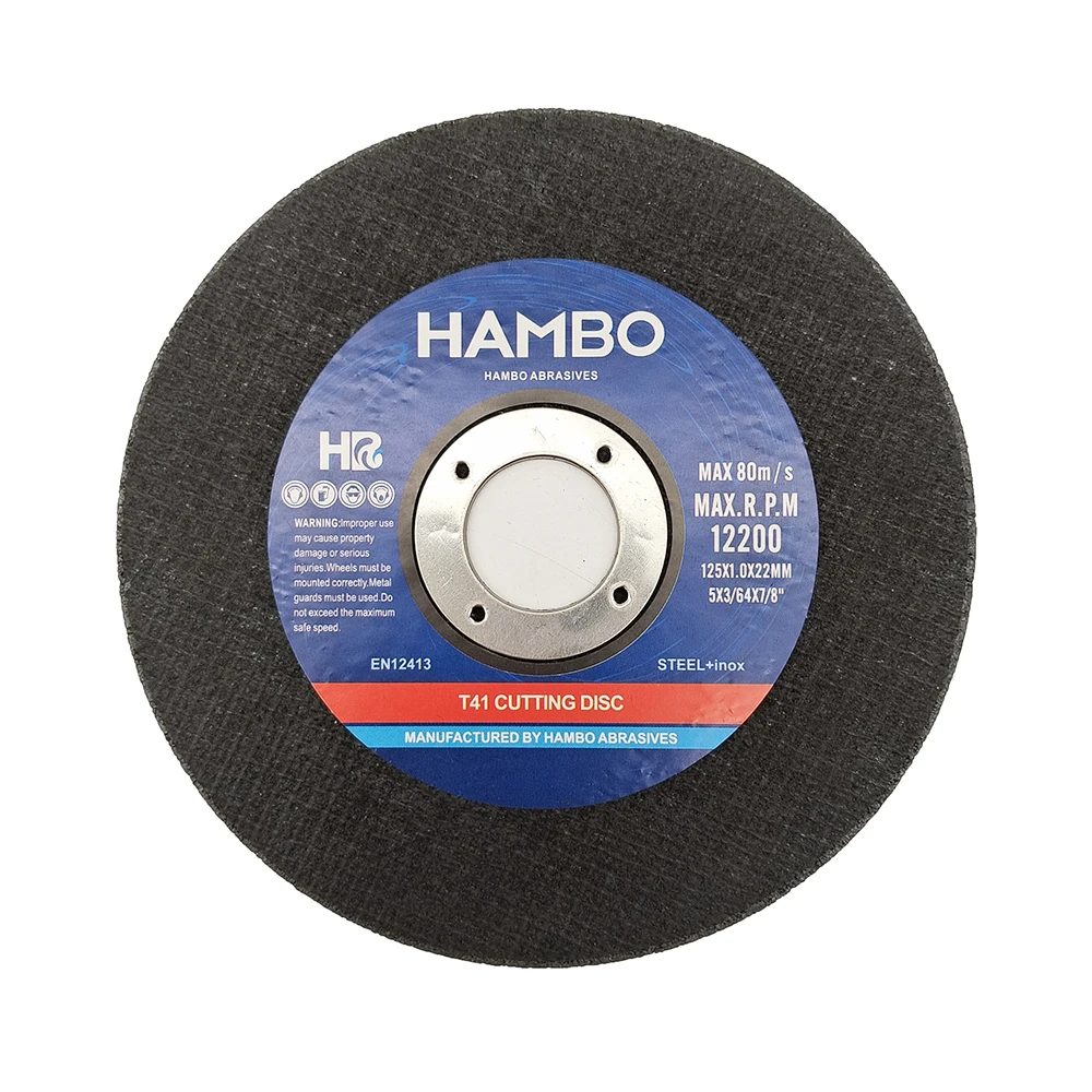 High Quality Cutting Disc 115mm Abrasive Grinding Metal Cast Iron Cutting Disc for Stainless Steel