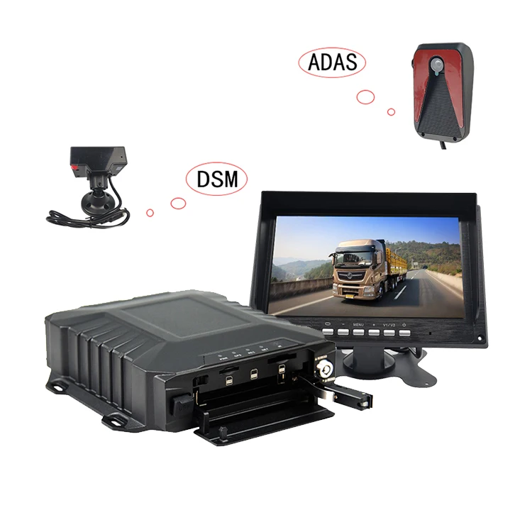 8CH HDD mdvr 3g 4g gps wifi H.265  school bus mobile dvr car mdvr 4ch 8ch 4g / gps / wifi 4 cams for vehicle