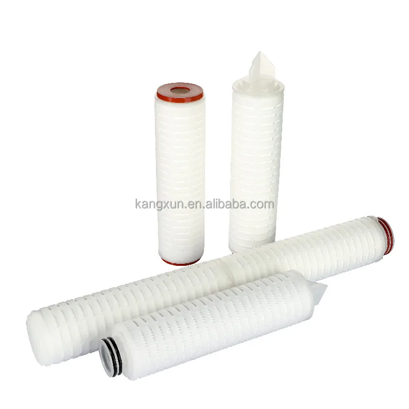 Nylon Membrane Micron  10/20/30/40 inch Folded Filter Cartridge water filter