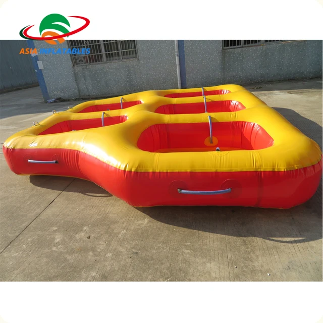Inflatable Water Towable Tube Ski Boat For Jet Ski Water Fun Sport Game