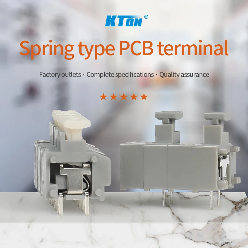 Wire Connector Electrical Butt Terminal Block Electric Pin Connector Terminal spring Terminal Block