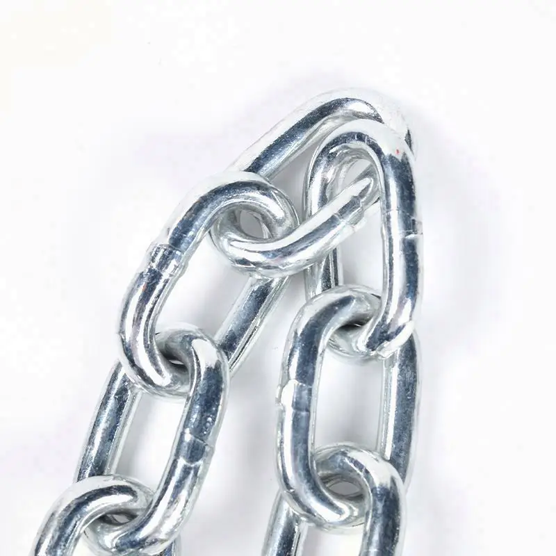 Galvanized chain link steel chain for coal mining conveyor roller lifting chain