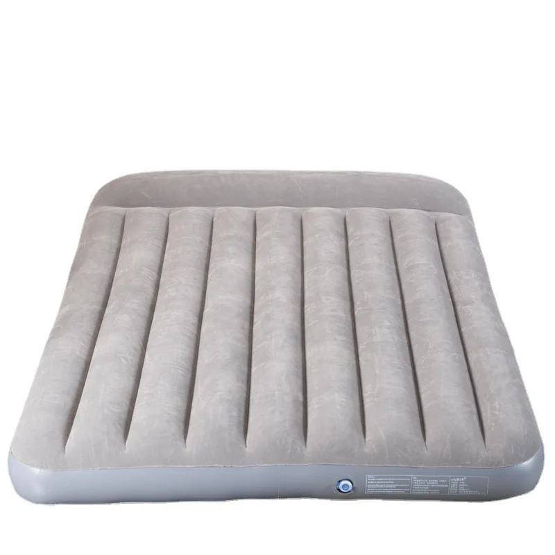 Full Size Portable Air Mattress Family Air Mattress for Camping Inflatable Household Foldable Air Mattress