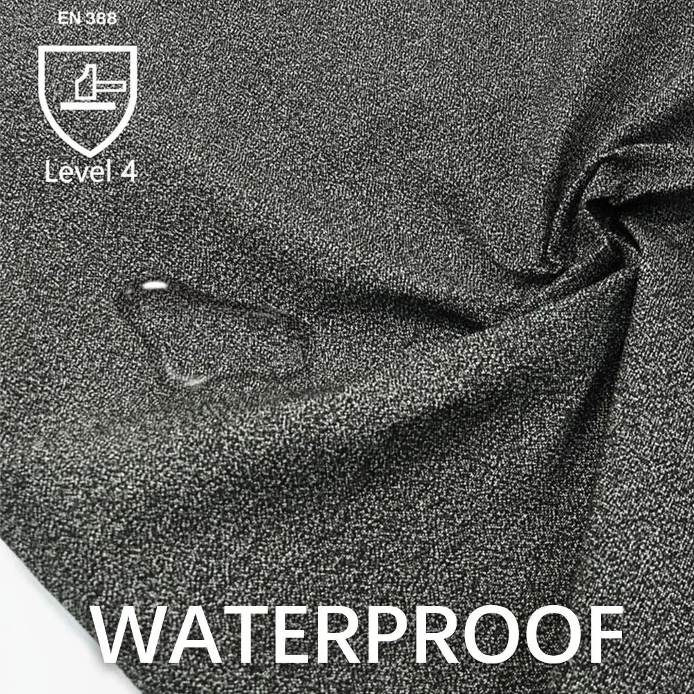 Manufacturer- supplied Black Woven Waterproof Fabric Abrasion Resistant Style UHMWPE for Sportswear