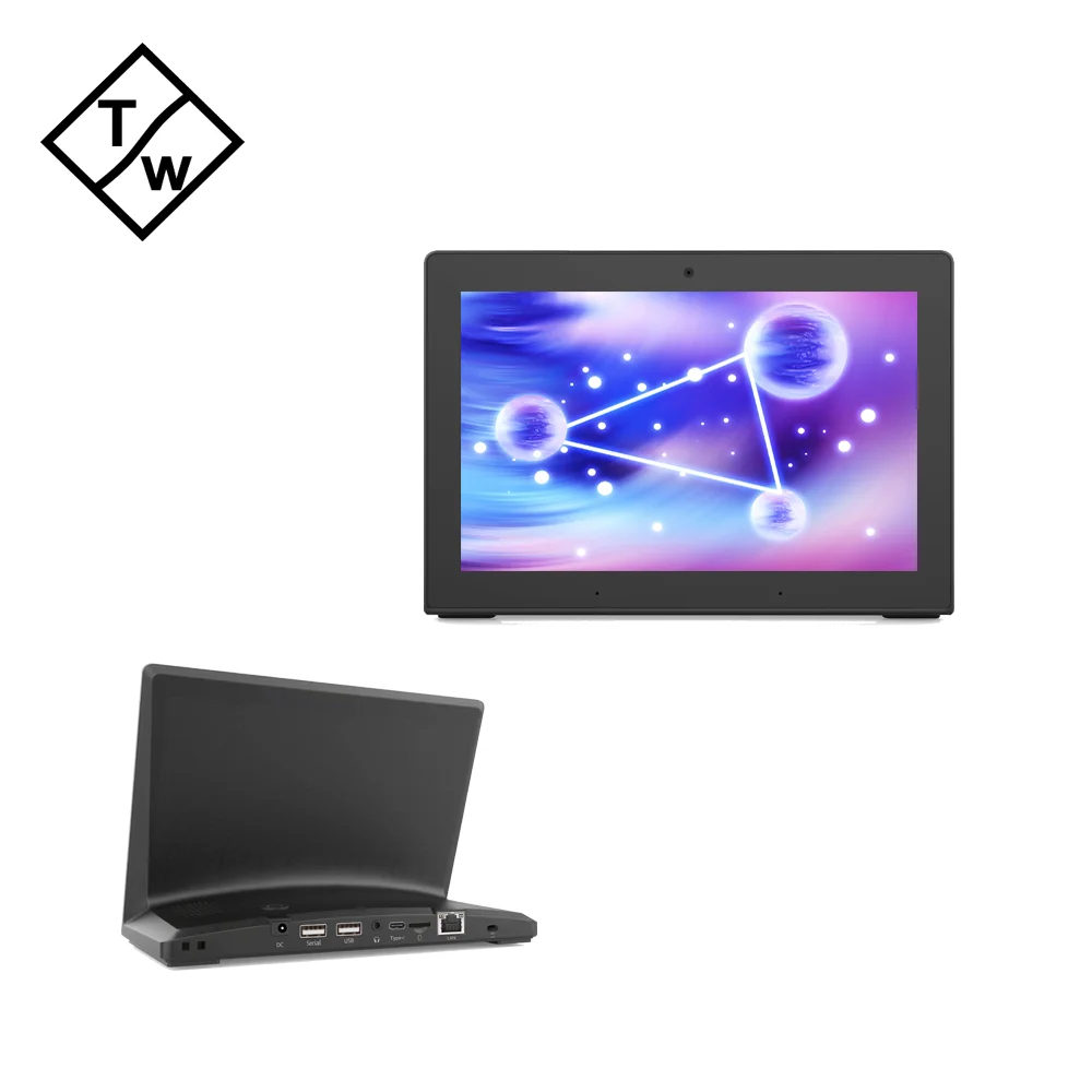 Kid Tablet PC 8 inch L Shape Android 6.0 with RJ45 Port POE OEM All-In-One PC