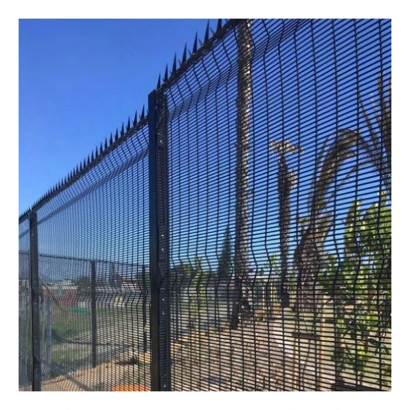 Galvanized Clear vu Fence High Security 358 Anti Climb Fence
