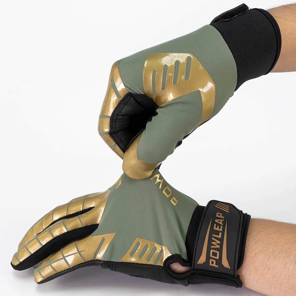 Leather Padded Baseball Batting Gloves Wear Resistant Shock Absorption Comfortable Softball Gloves