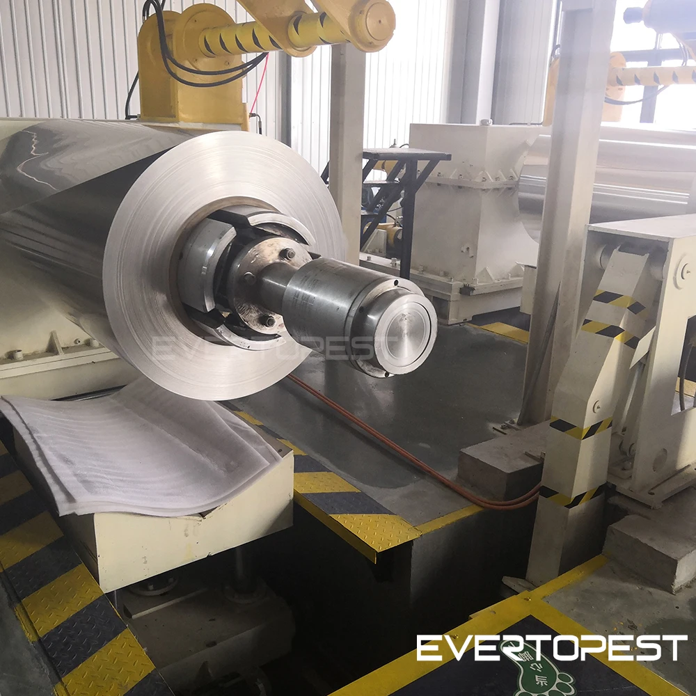 Aluminum Coil Roller Color Coating Metal Machine Production Line bread machine production line