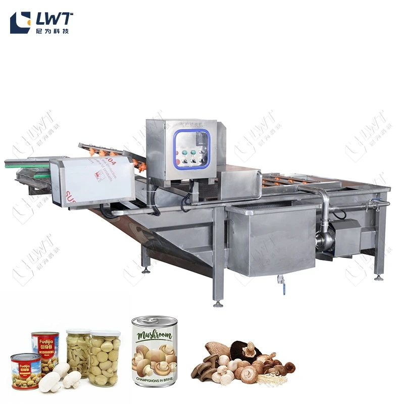 Automated Canned Mushroom Processing and Packaging Equipment Essential Food Processing Lines Machine