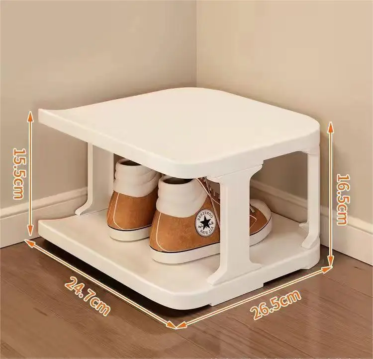 Wholesale Household Home Easy Use Living Room Plastic PP Stand Detachable Sneaker Shoes Storage Holder Rack