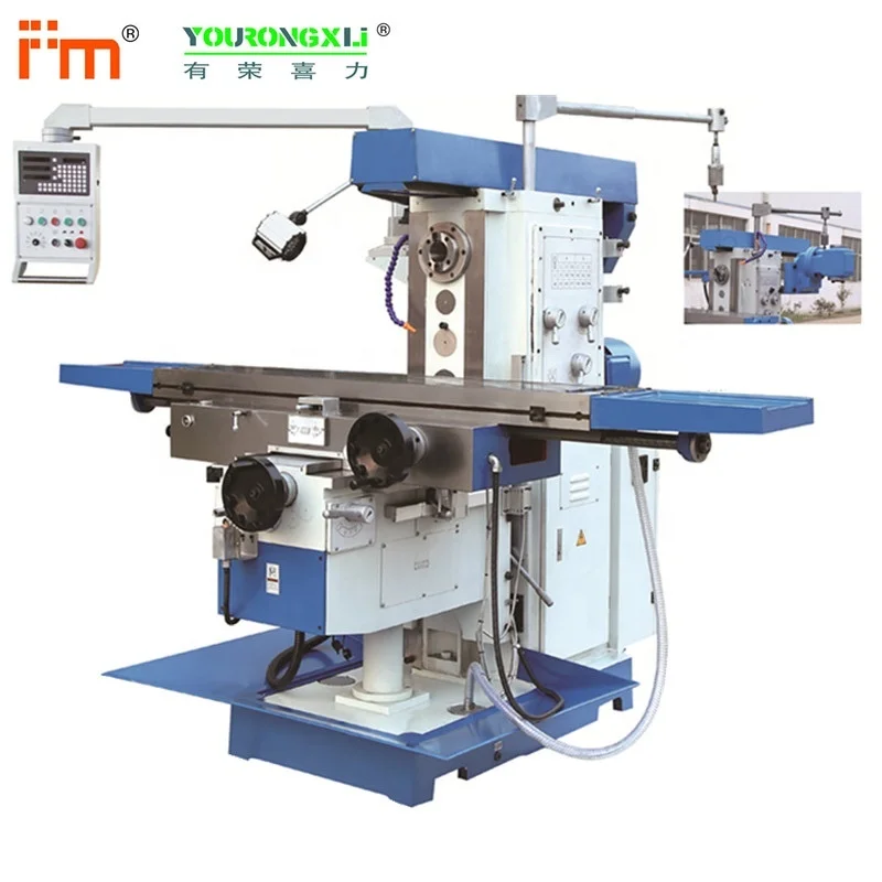 XL6136CL China DRO universal milling machine for metal cutting
