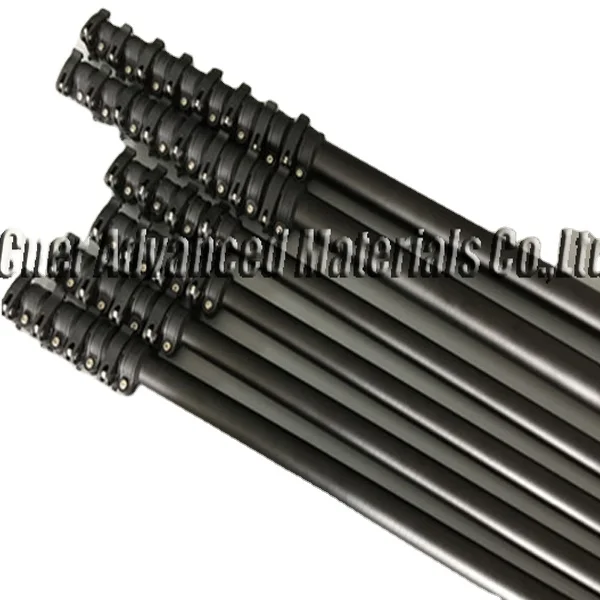 mobile  Carbon Fiber Tube Rod supporting poles/carbon fiber Outdoor Telescopic Mast Inflatable LED Balloon Light Tower