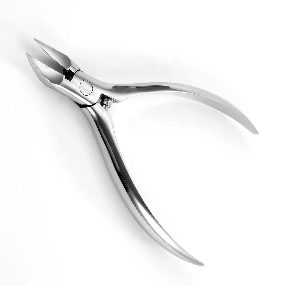 Professional Full Jaw Nail Care Tools Stainless Steel Cuticle Nippers for Ingrown Toes and Fingers