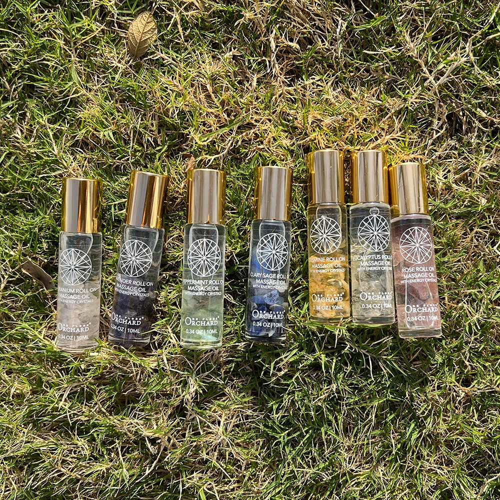 2024 New Private High Quality Pure Natural Extract Massage Essential Oil Soothe Body Peppermint Eucalyptus Roll On Massage Oil