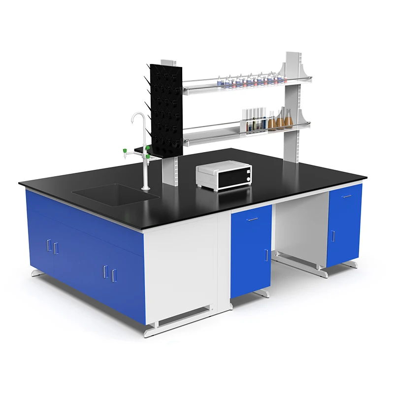 Steel Side Workbench For Electronics Laboratory Equipment Phsical Laboratroy Desk Wall Bench/Dental Lab Furniture