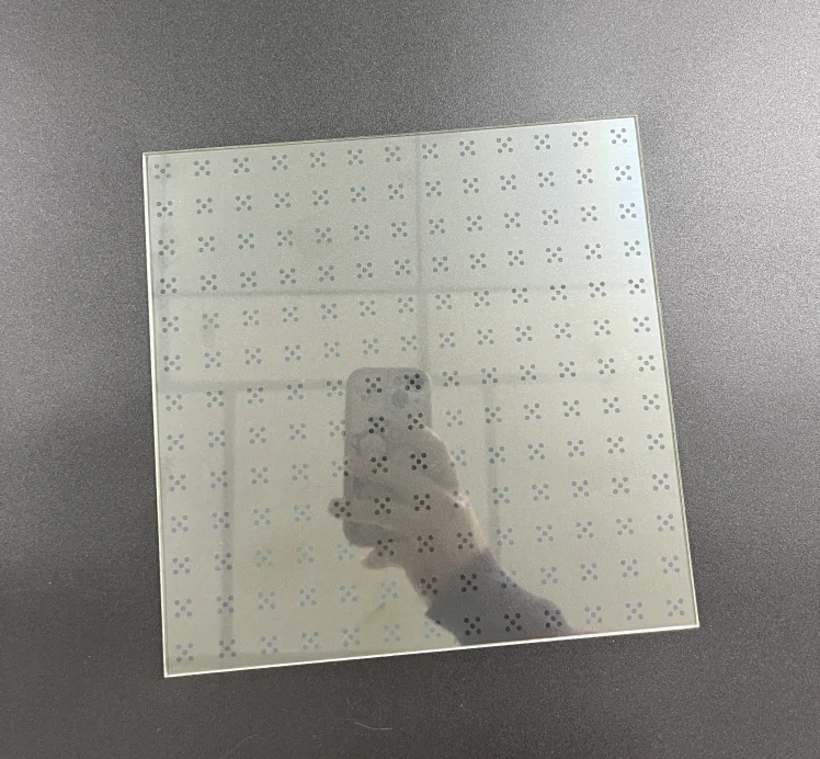 Customized resistance ito glass with conductive bus bar for Anti-Fogging