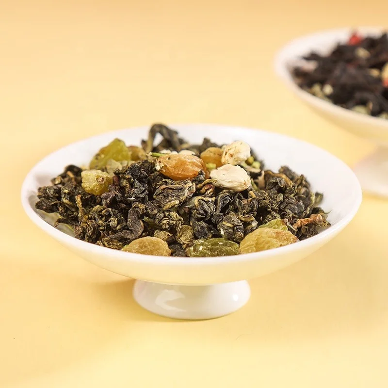 China Grape Oolong flavored Tea Fruit Bubble Boba Milk Tea Materials Drinks Fruit Tea