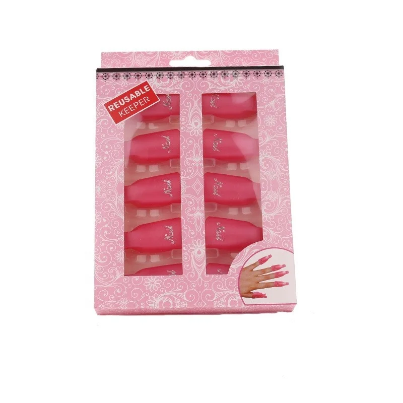 Wholesale Reusable Nail Soak Off UV Gel Art Polish Remover Clips/Nail polish soak off Clip/UV Gel Polish Remover Wraps