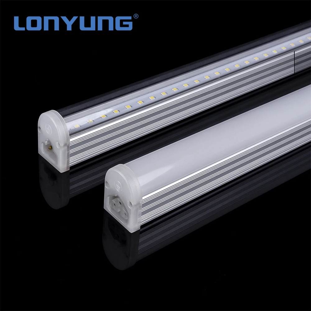 Indoor 2ft 4ft Led Tubes smd 2835 aluminum linkable Integrated LED T5 15 Watt Tube Light with 3000K 4000K 5000K 6000K