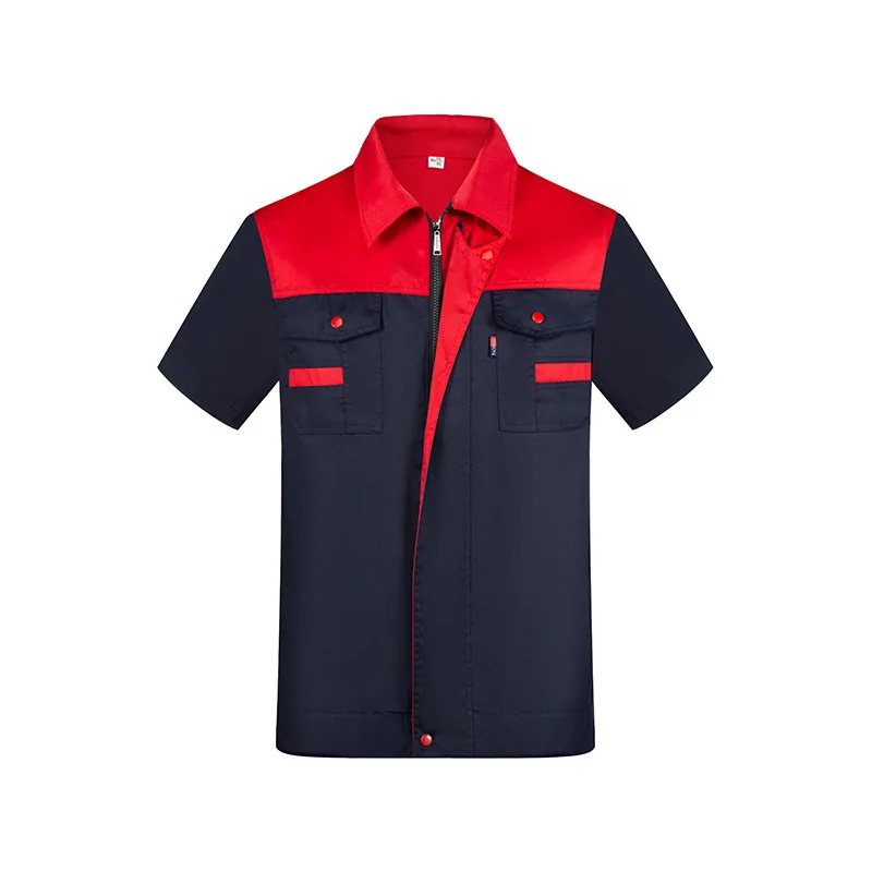 Autumn Thick Jacket Factory Equipment Repair Gas Station Unisex Outdoor Jackets Mens Work Wear Labor Shirt Uniforms