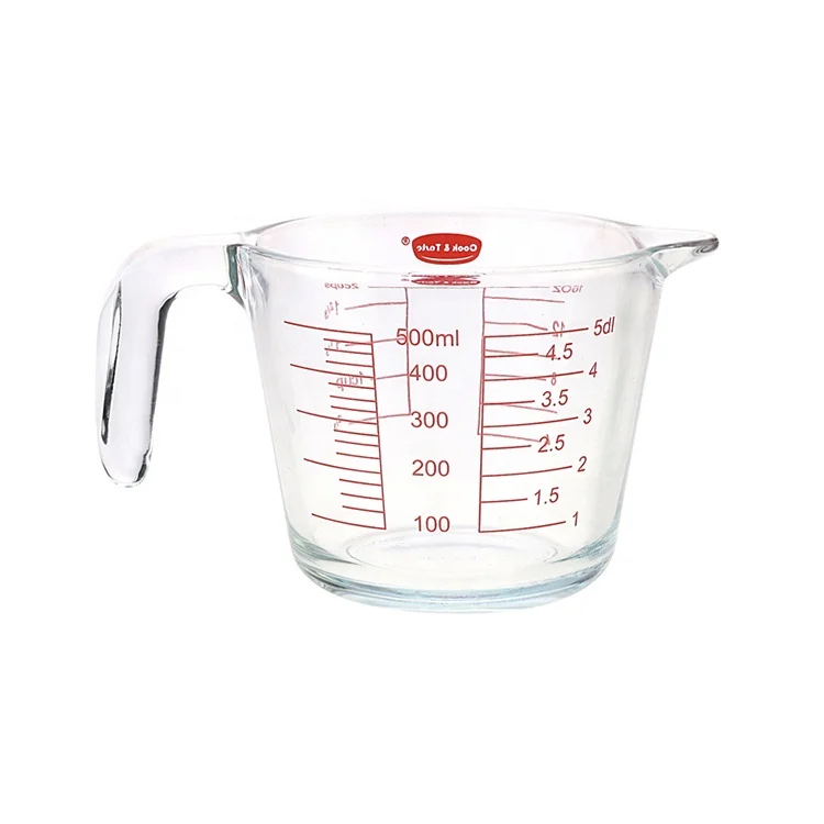 Кухонный кувшин Mijotex, измерительный кувшин из боросиликатной соды и лайма, можно мыть в посудомоечной машине, цифровой измерительный кувшин, инструменты для выпечки