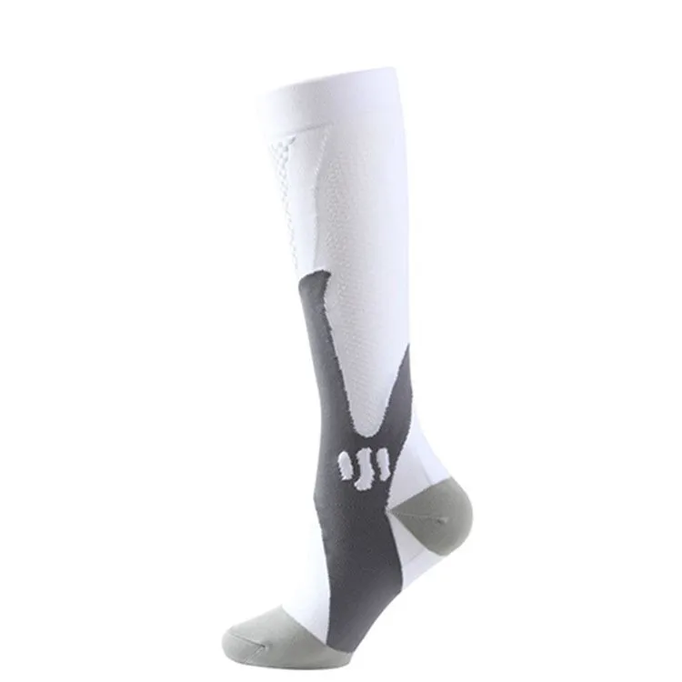 Custom Copper Nylon Sports Compression Sock Fitness Safety Football Non Slip Socks