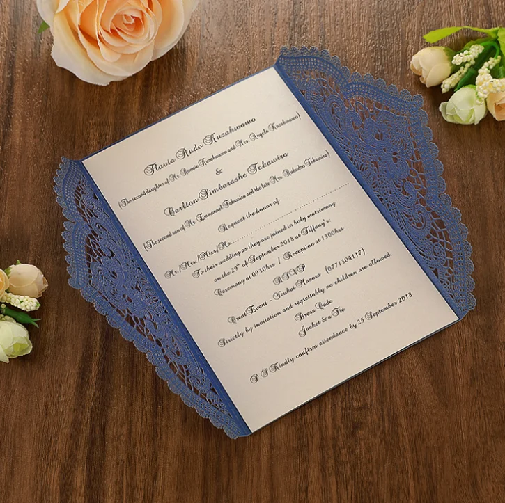 Wholesale Creativity 2023 new wedding Chinese style invitation personalized wedding invitation custom