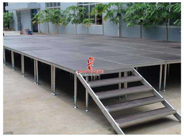 Aluminum assembly stage plus portable simple stage Suitable for exhibition wedding DJ music concerts