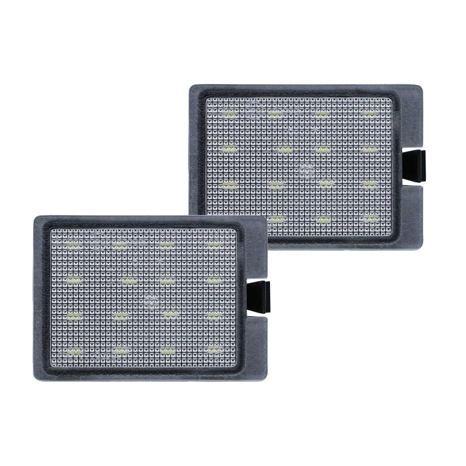 Ailead E-Mark SMD Manufacturer  White Error Free 12V LED License Number Register Plate Light  For Dodge Durango 2014-2020